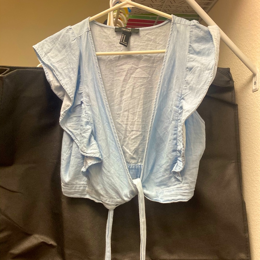 Forever 21 wrap around top
